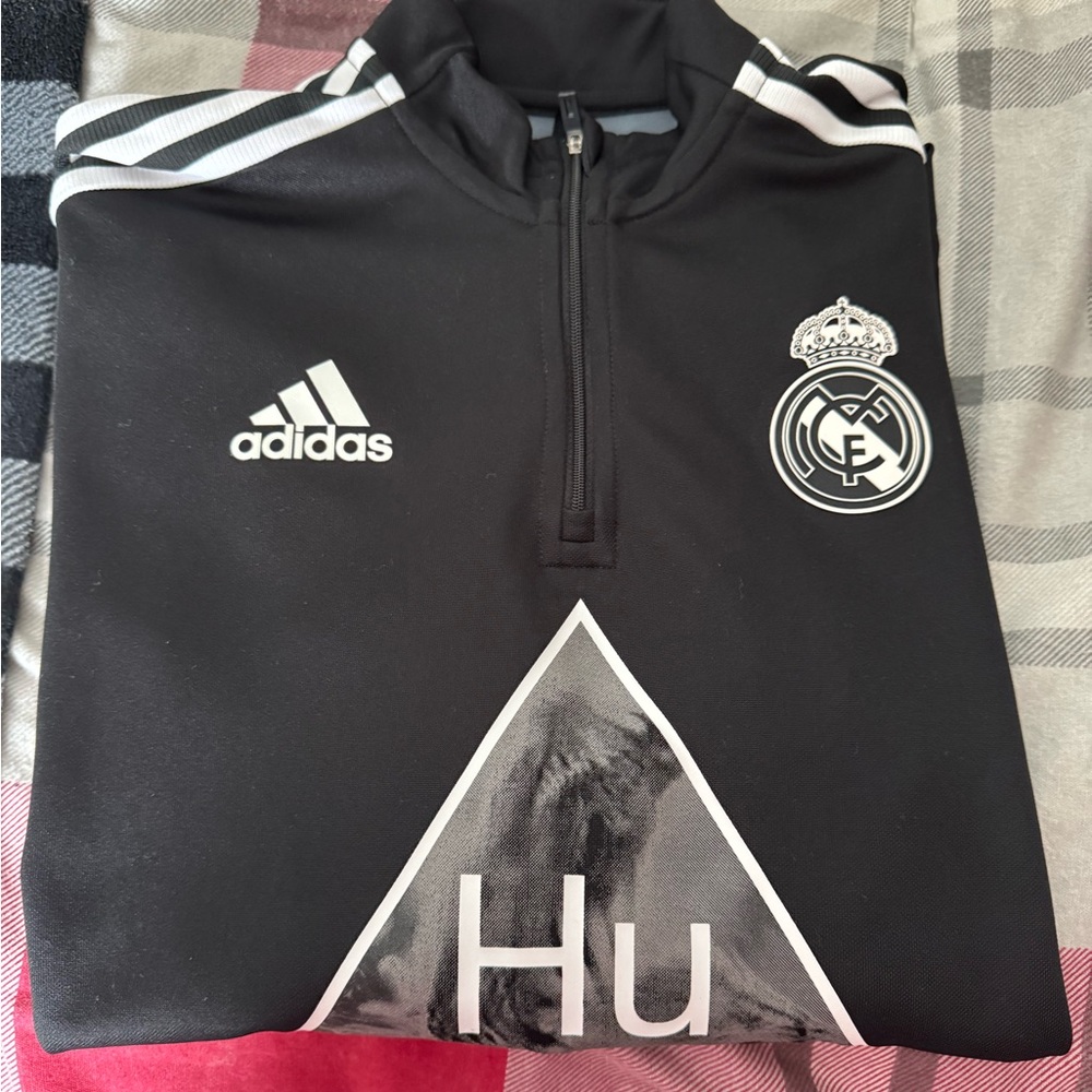Adidas Real Madrid Black Pullover-Humanrace